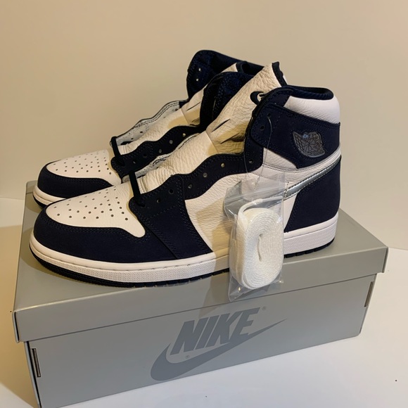 Jordan 1 High OG Midnight Navy - Picture 5 of 6